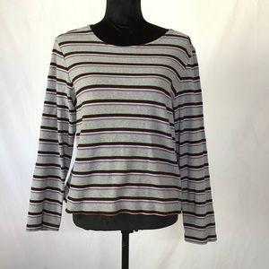 Crazy Horse Liz Claiborne Striped Top